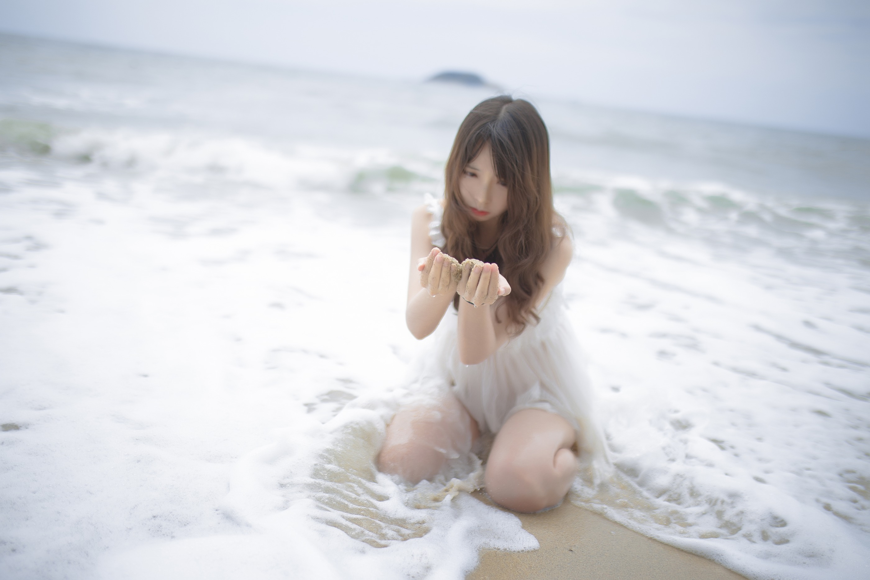图片[1]-疯猫ss – NO.084 海滩黄色 [29P]-XikXak